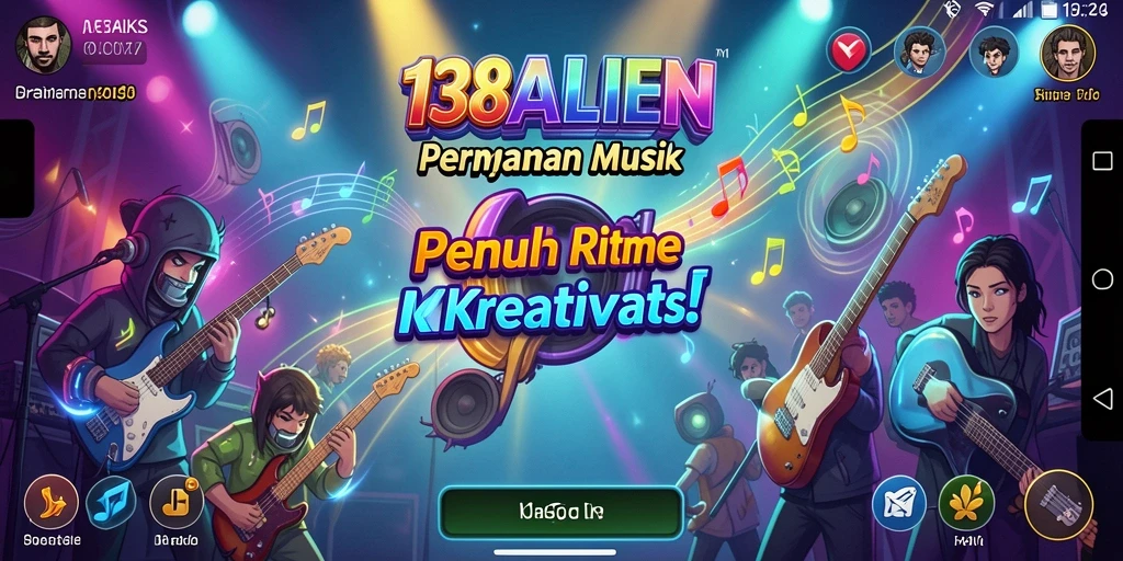 Gameplay 138ALIEN yang memikat dengan musik dan grafis menarik.
