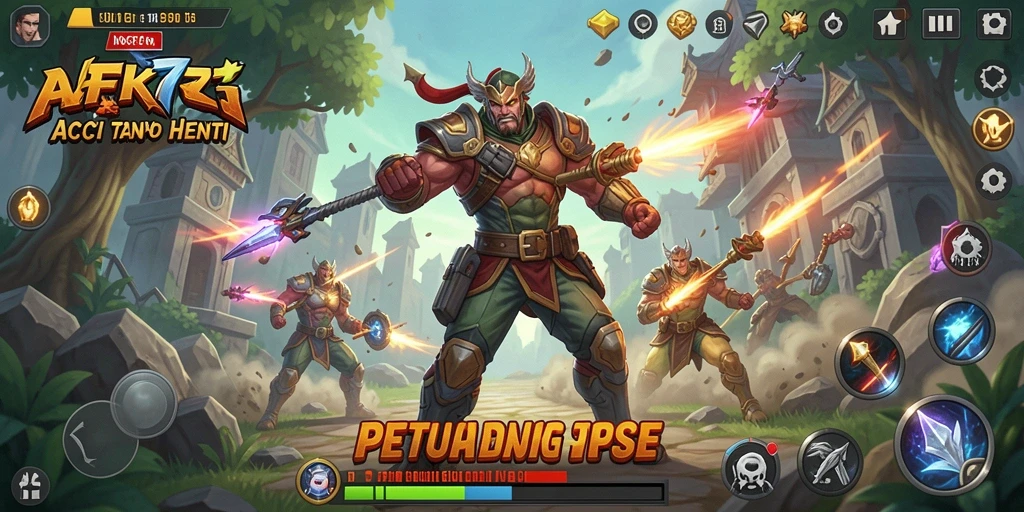 Tampilan luar biasa dari gameplay <strong>AFK77</strong> yang mendebarkan.