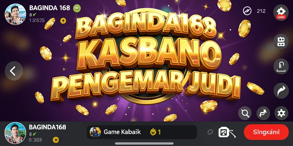 Screenshot permainan <strong>BAGINDA168</strong> yang penuh aksi kasino.