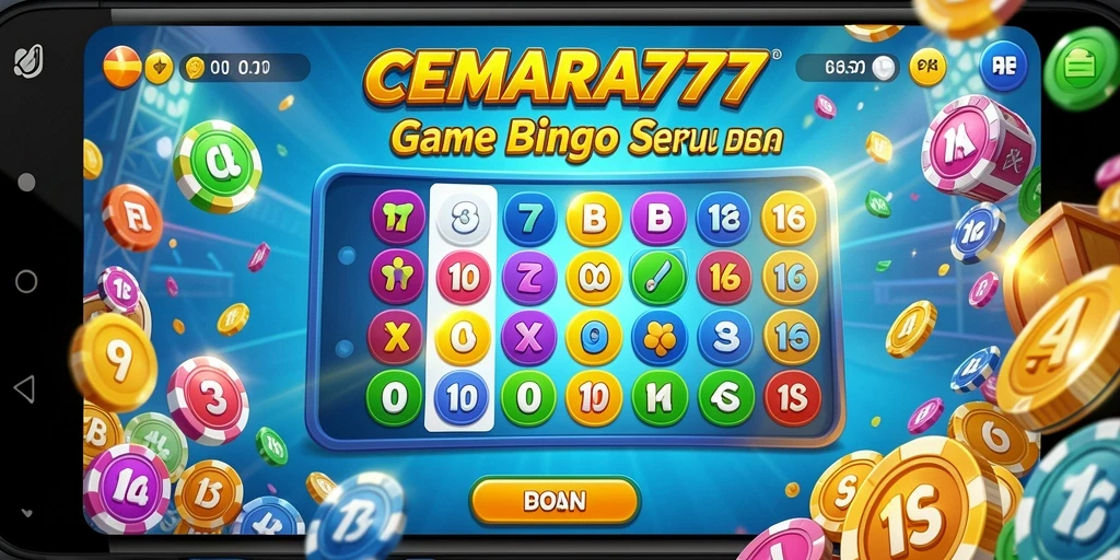 Tampilan menarik gameplay Bingo di CEMARA777.