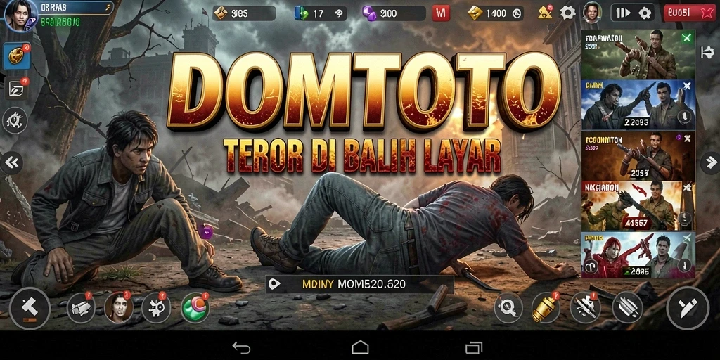 Gameplay menyeramkan di dalam DOMTOTO yang bikin merinding.