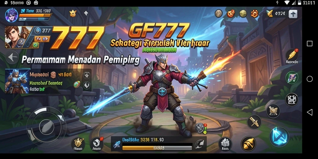 Tampilan gameplay GF777 yang menantang dan menarik.