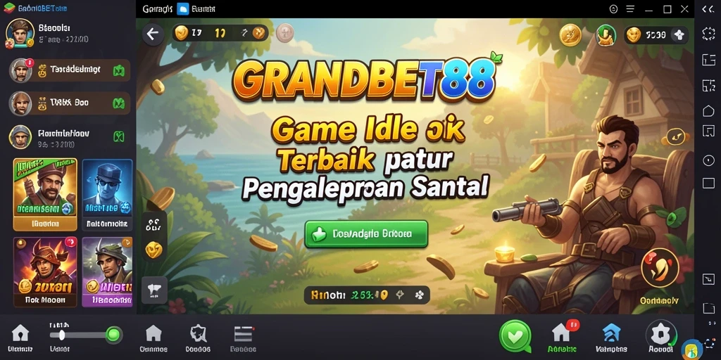 Tampilan gameplay <strong>GRANDBET88</strong> yang menarik dan penuh warna.