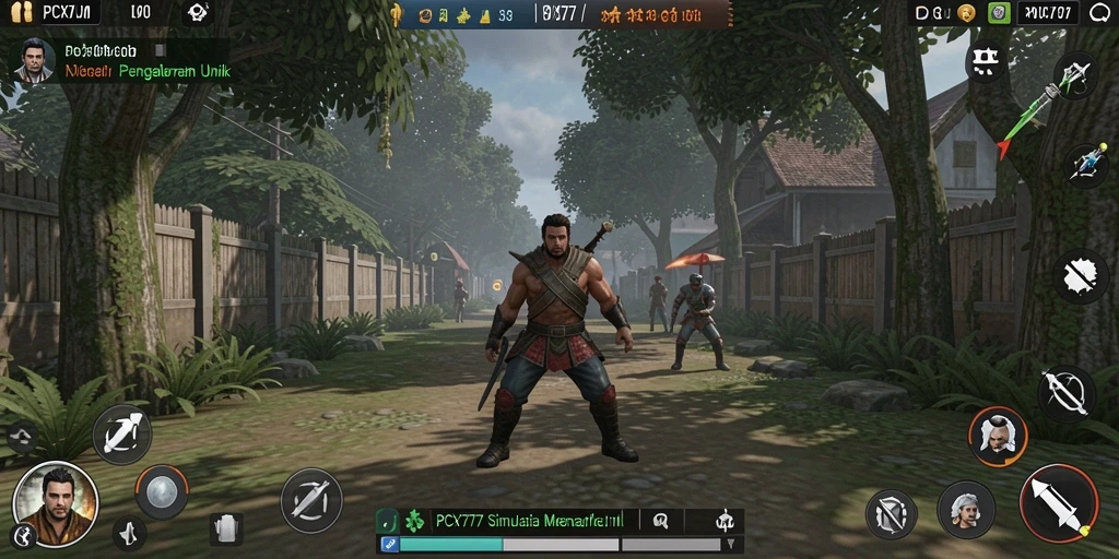 Tangkapan layar menampilkan gameplay menarik dari PCX777 dalam kategori Simulation.