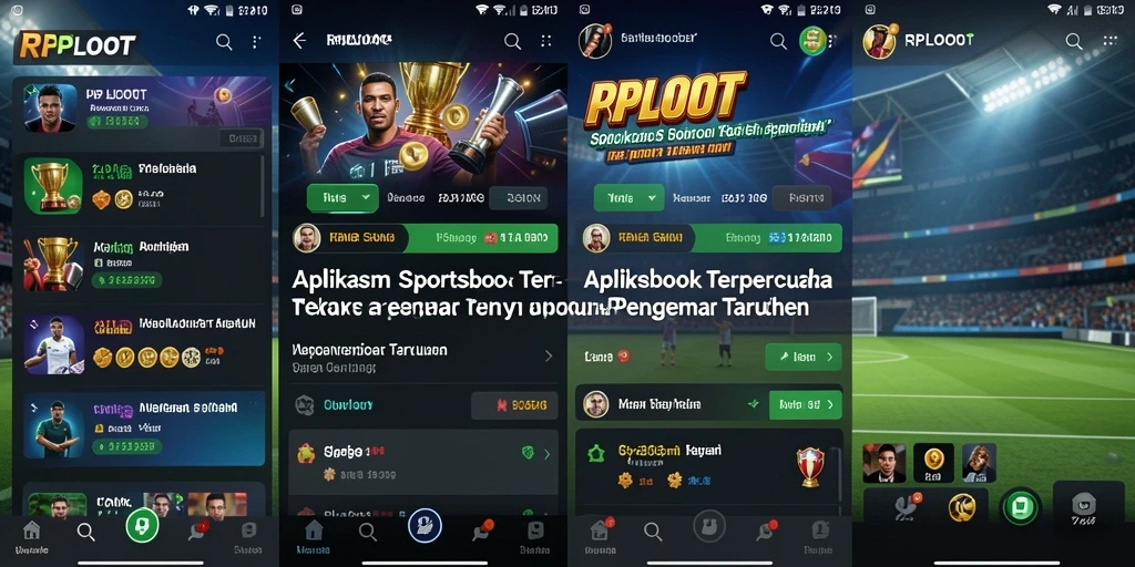 Tampilan gameplay RPLOOT dengan berbagai pilihan taruhan menarik.