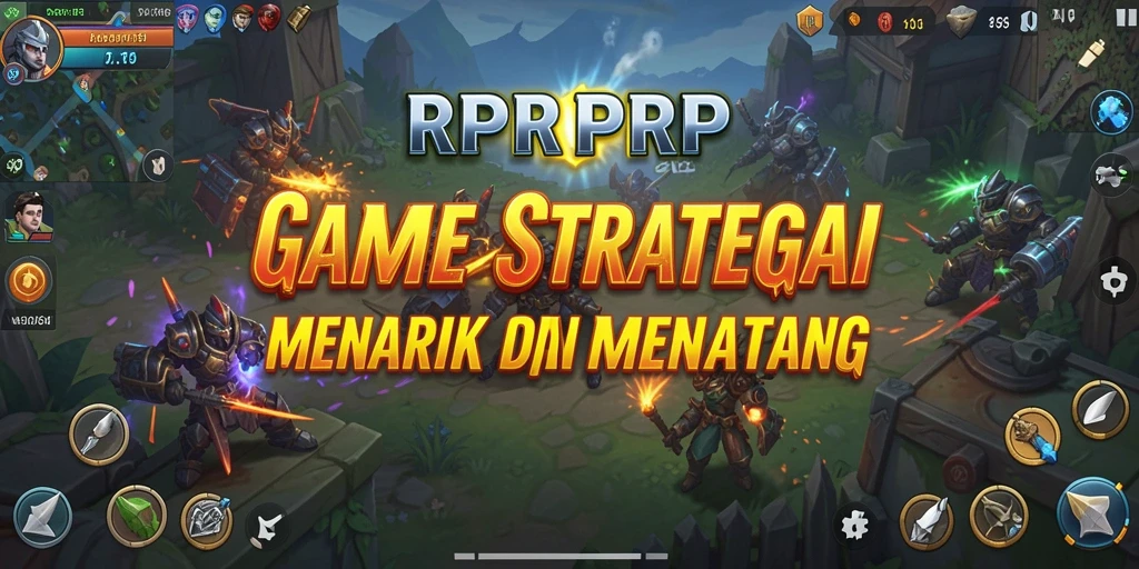 Gameplay seru dan menantang dari RPRPRP yang membuat adiktif.