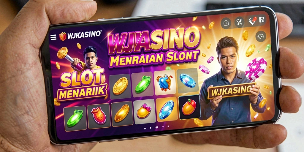 Tampilan menarik dari gameplay WJKASINO dengan tema slot yang bervariasi.